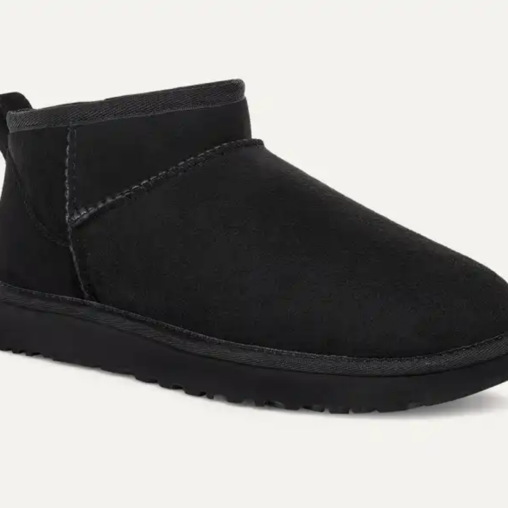 UGG Classic Ultra Mini Black Size 8